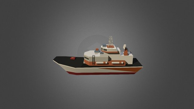 Scout ship 3D Model