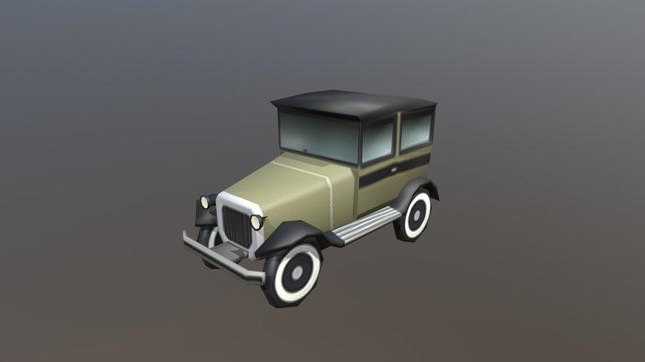 CARRO ANTIGO 3D Model