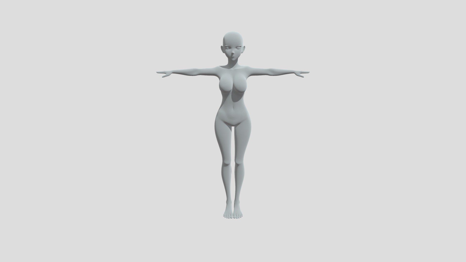 Female Body Proportion Reference Sheet - 3D model by FoxMeiko [ba87988 ...