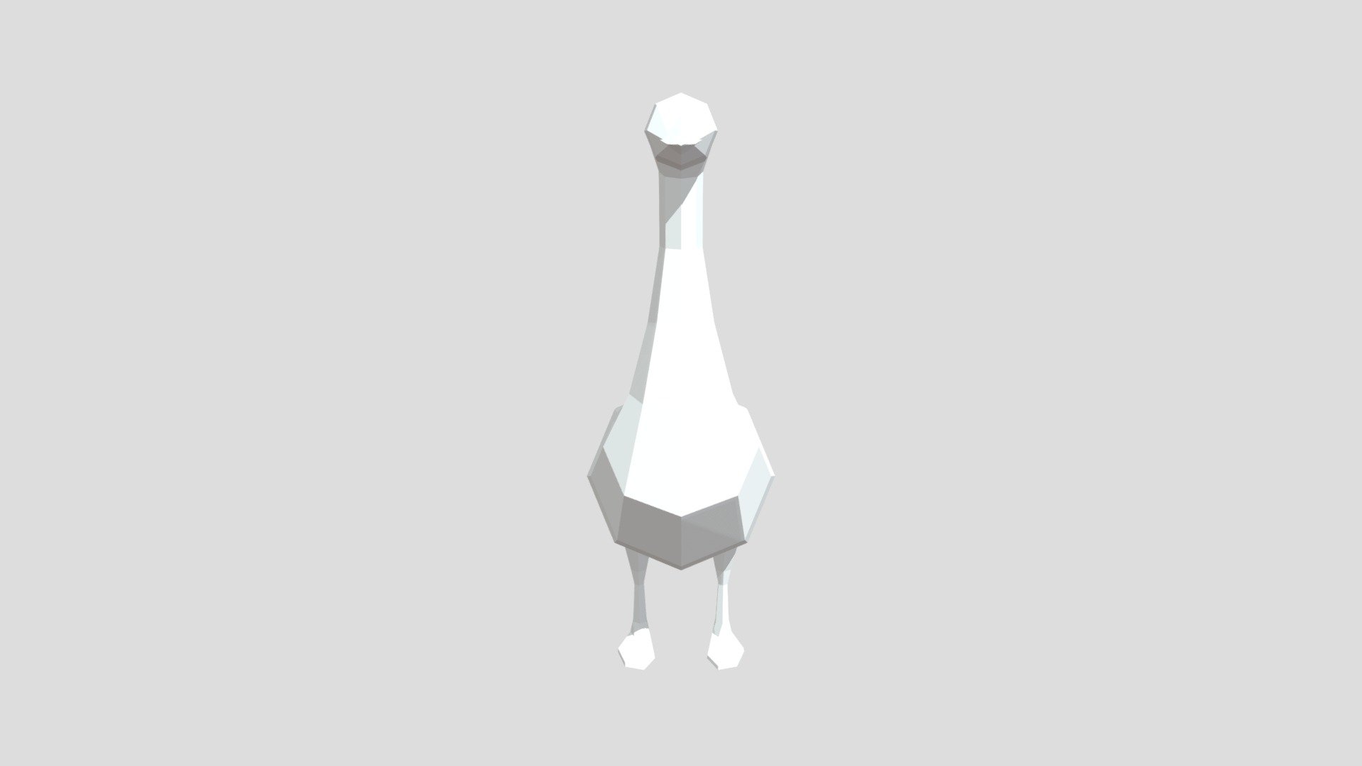 Goose From Poly By Google - Download Free 3d Model By Ironequal (@ie 