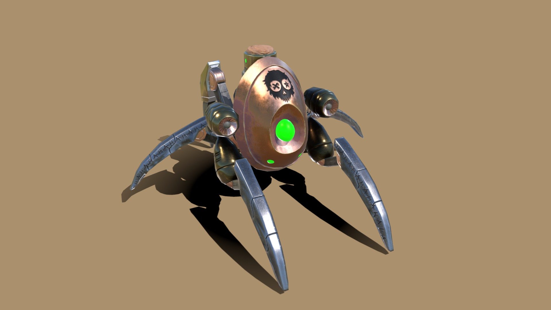 The Evilest Melee Bot - 3D model by UnblyndeOfficial [ba886b7] - Sketchfab
