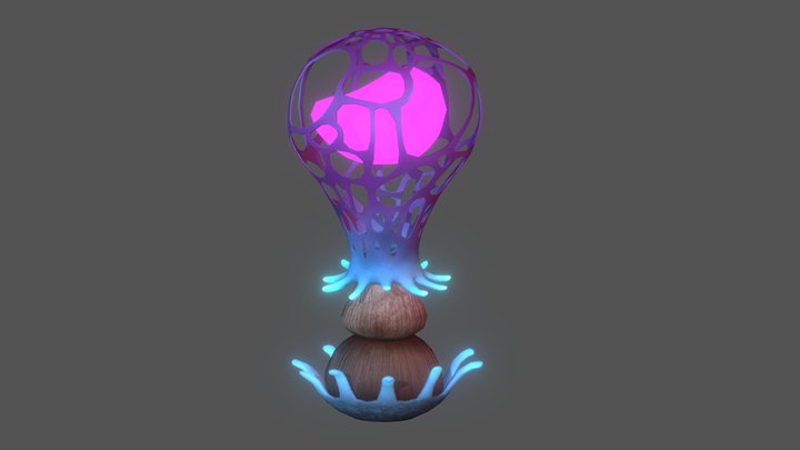 Lava Lamp 3D Model