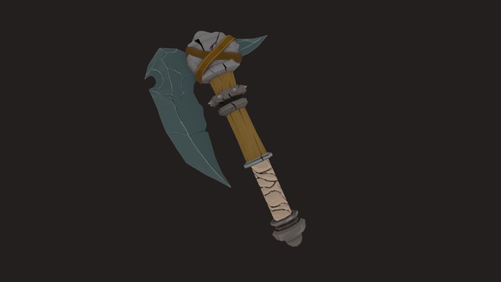 stone axe 3D Model