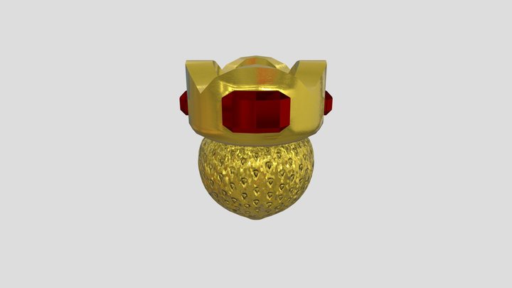 Golden Berry 3D Model