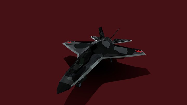 Low poly MIG-41