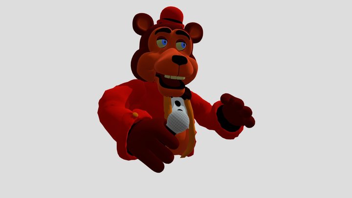 Freddy Fazbear  FNAF Cyberamic 3D Model