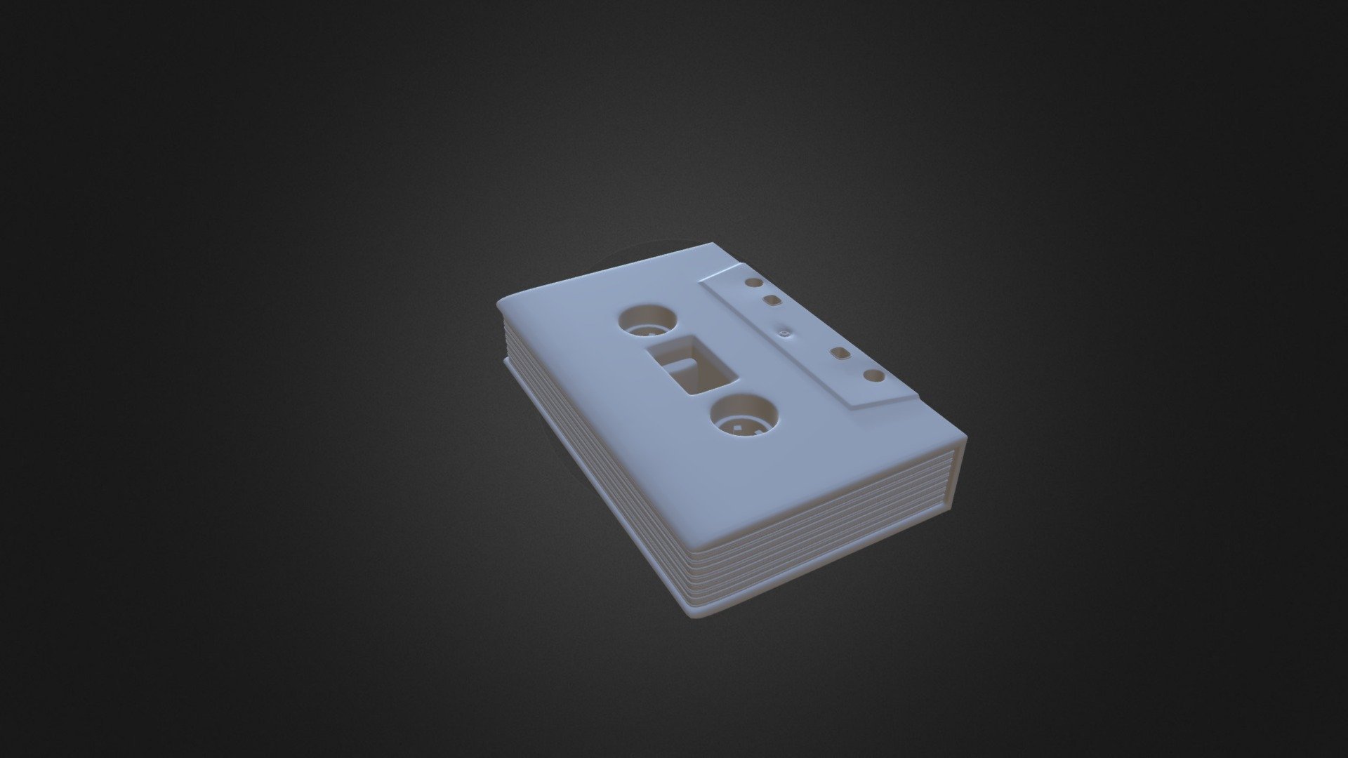 Free Cassette Tape Book - Download Free 3D model by Milantique ...