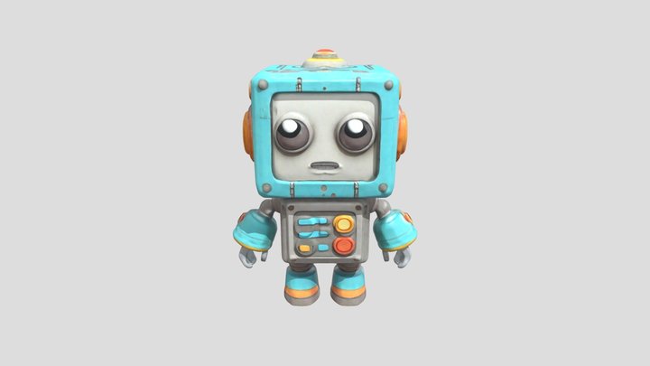 Tech Bot 3D Model