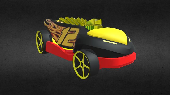Turbo Flame 3D Model