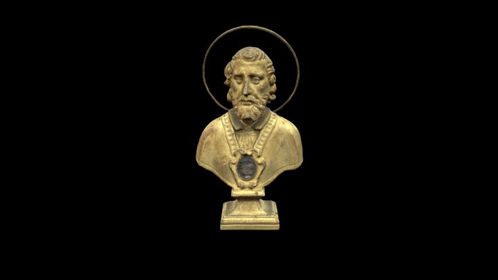 (1) Busto reliquiario / Reliquary  bust 3D Model