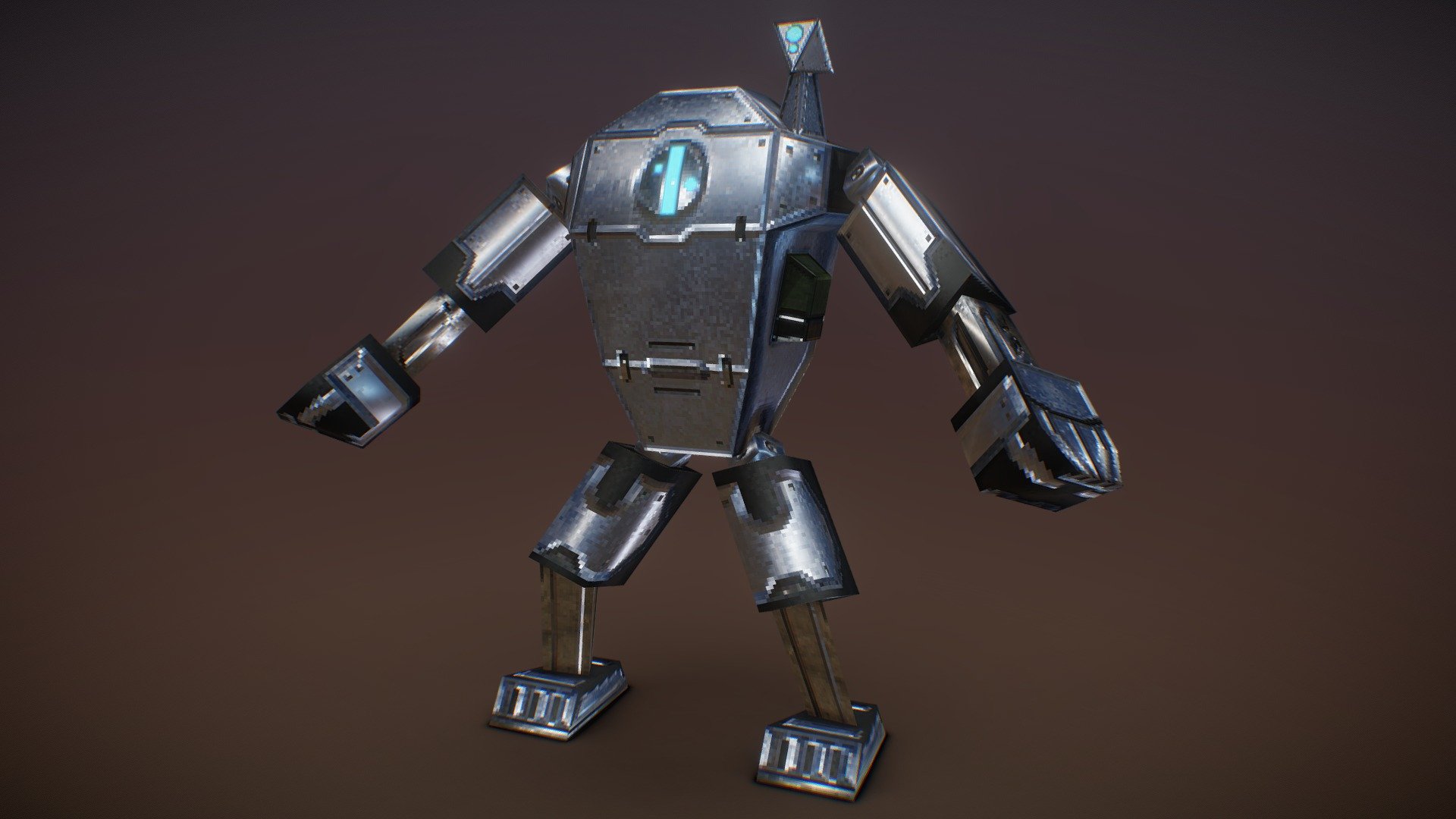 Mech for #256fes - 3D model by Kosan (@megakosan) [ba8bd20] - Sketchfab