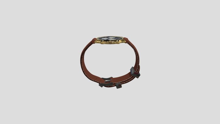 3D watch done in 10 seconds - www.vree.ai 3D Model