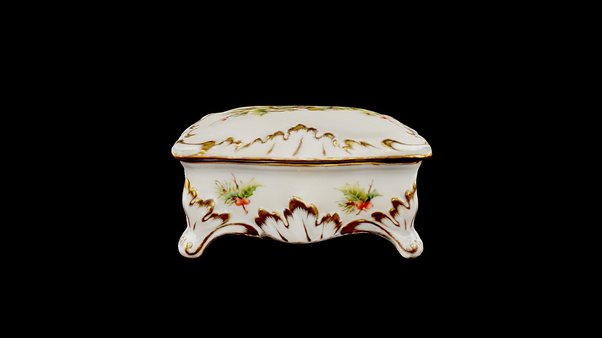Music box 07849091 FTNOEL 3D model by Herend Porcelain