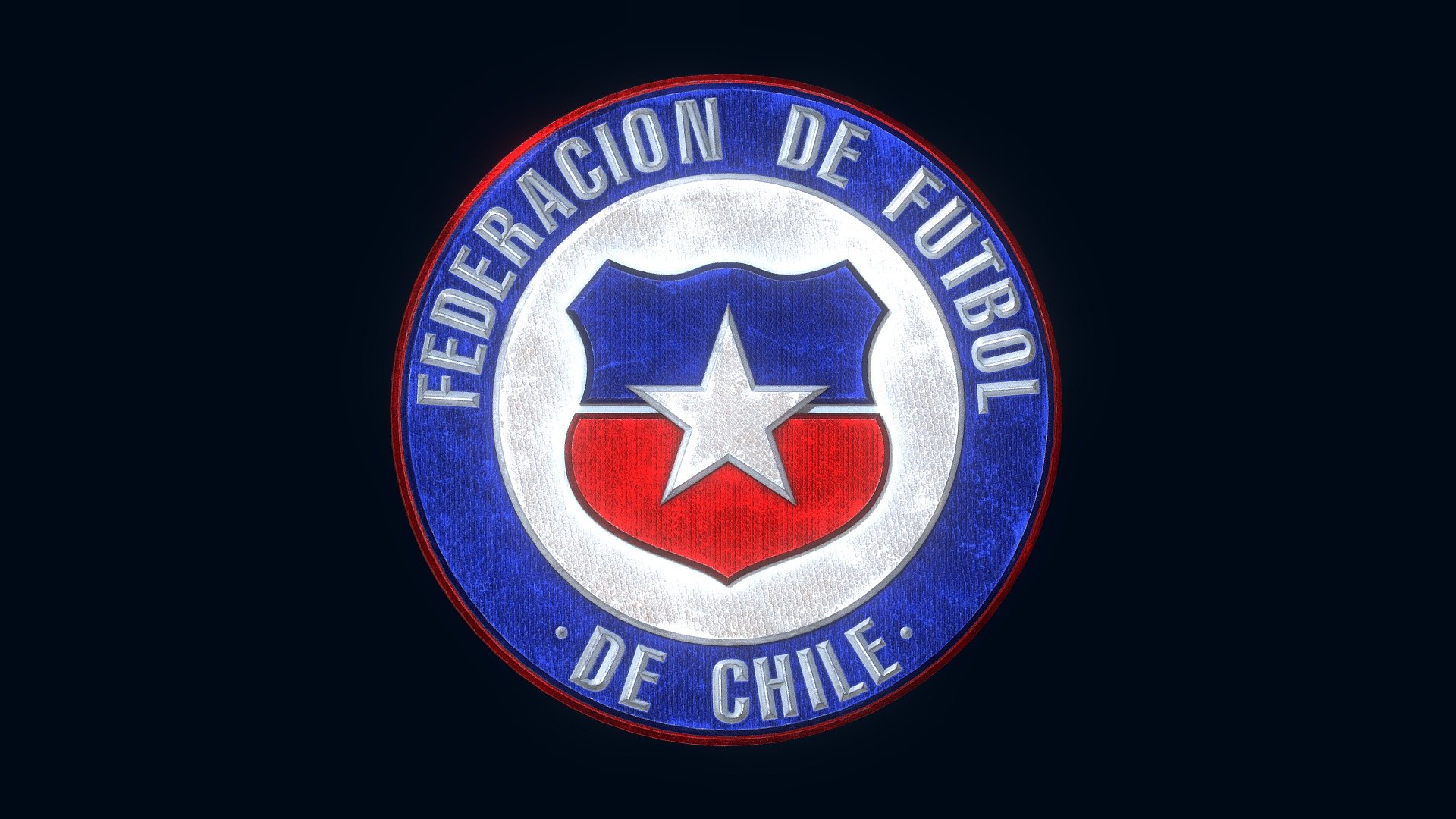 Chile National Team – 3D Badge/Shield - Buy Royalty Free 3D model by ...