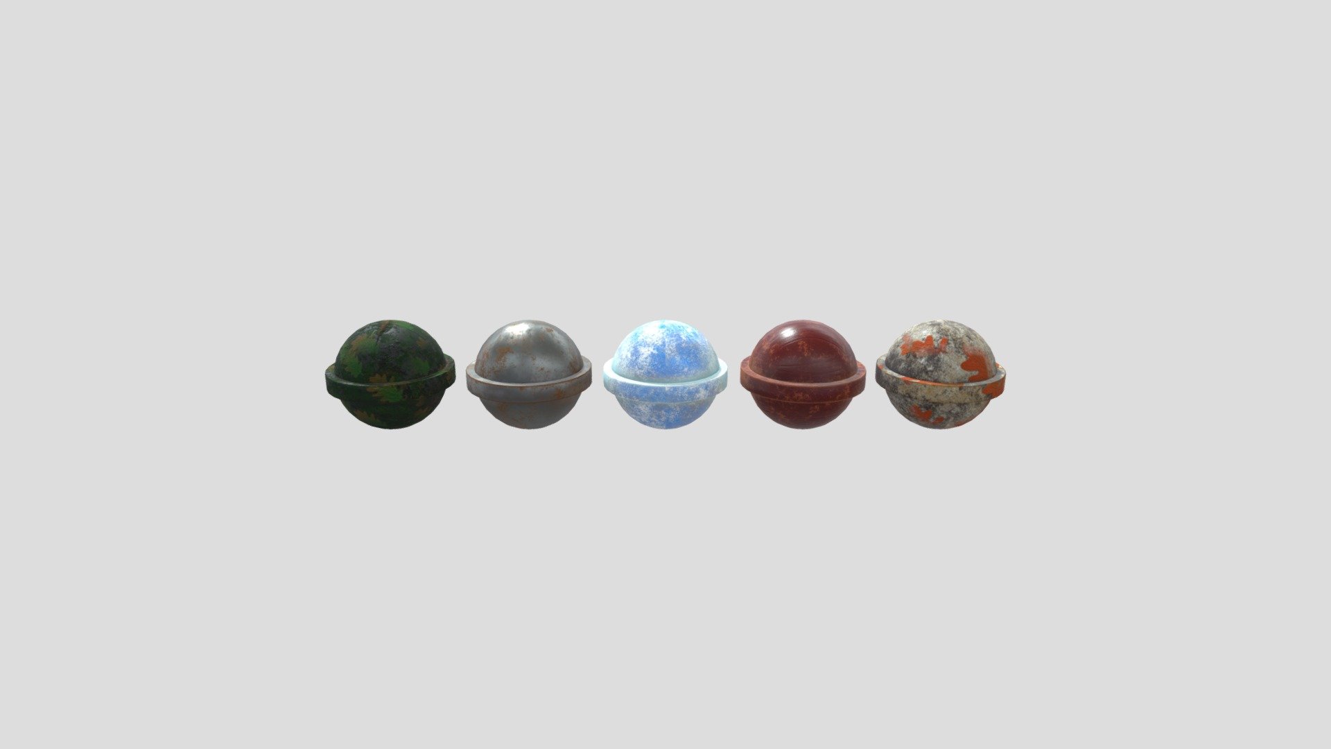 Deglow Spheres