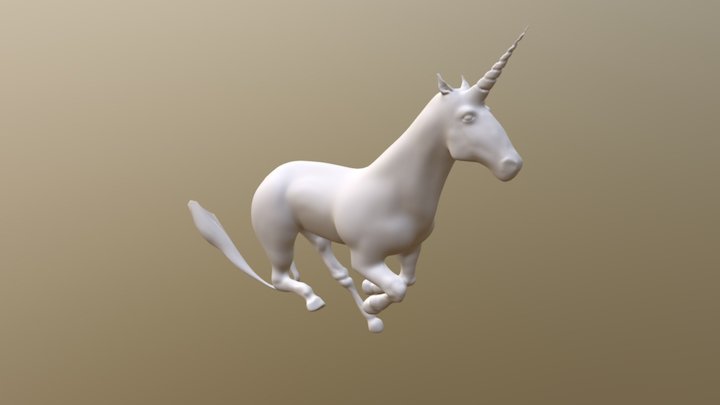 Unicorn 3D Model