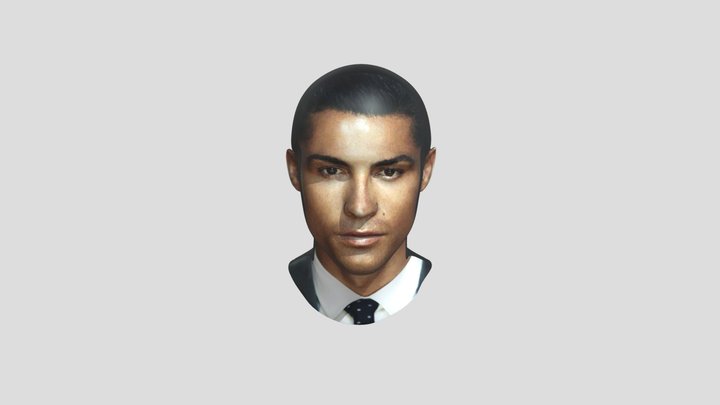 Ronaldo Baş Portre 3D Model