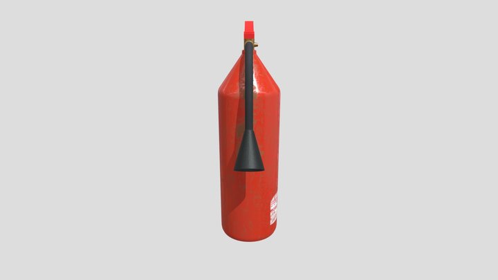 fire extinguisher 3D Model
