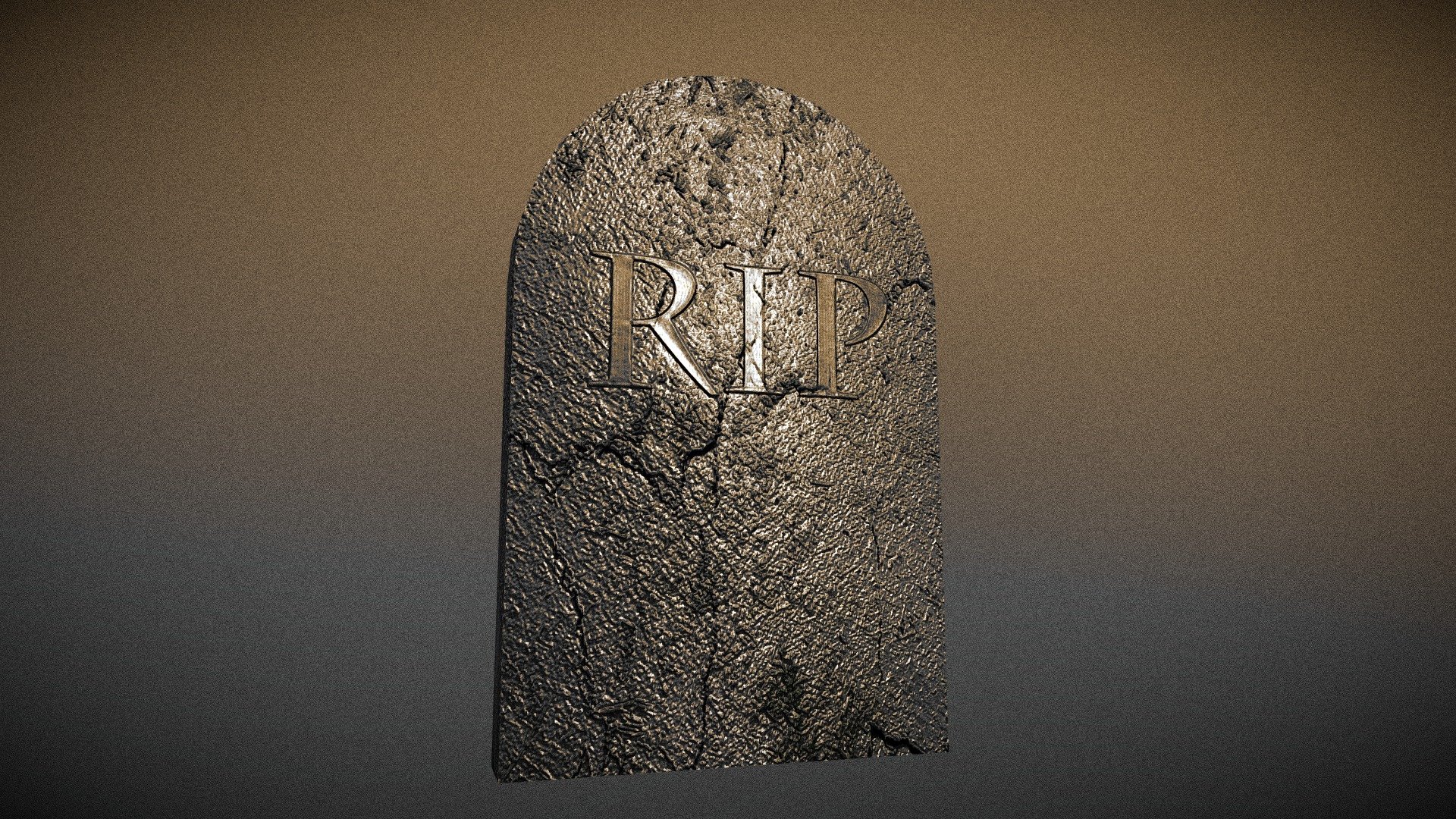 Low Poly Tombstone