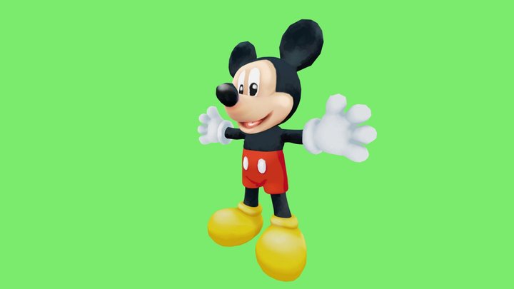 Mickey 3D Model