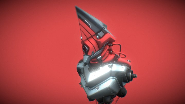Robot Torso 3D Model