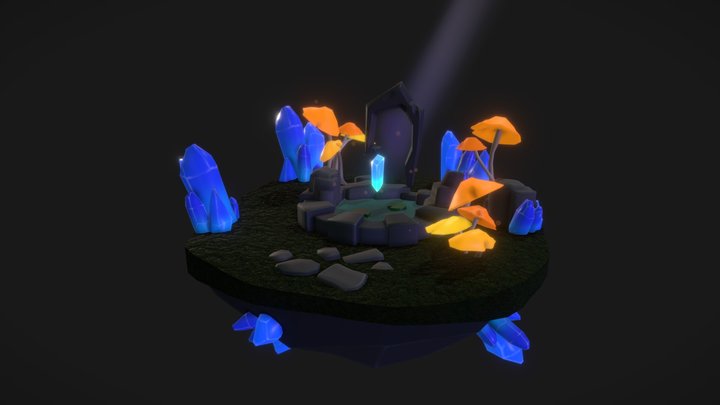 Ashen Gateway 3D Model