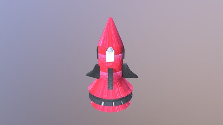 Rocket Model 3D Model