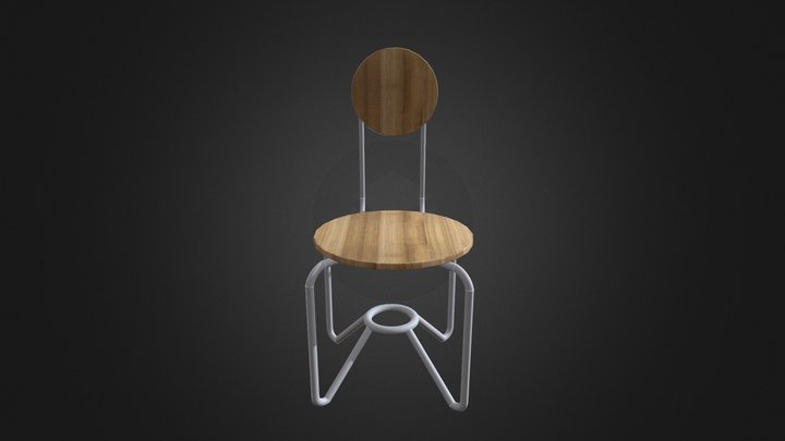 SILLA_PERDIDO_MINN_INTERIONICA 3D Model