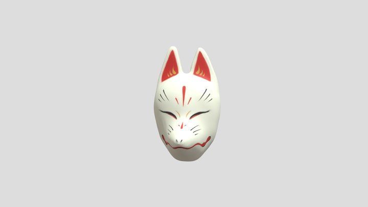 Fox_mask 3D Model
