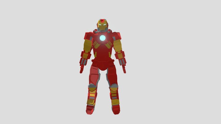 Iron man full model MARK 11 3D Model