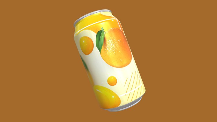 ORANGE JUICE 3D Model