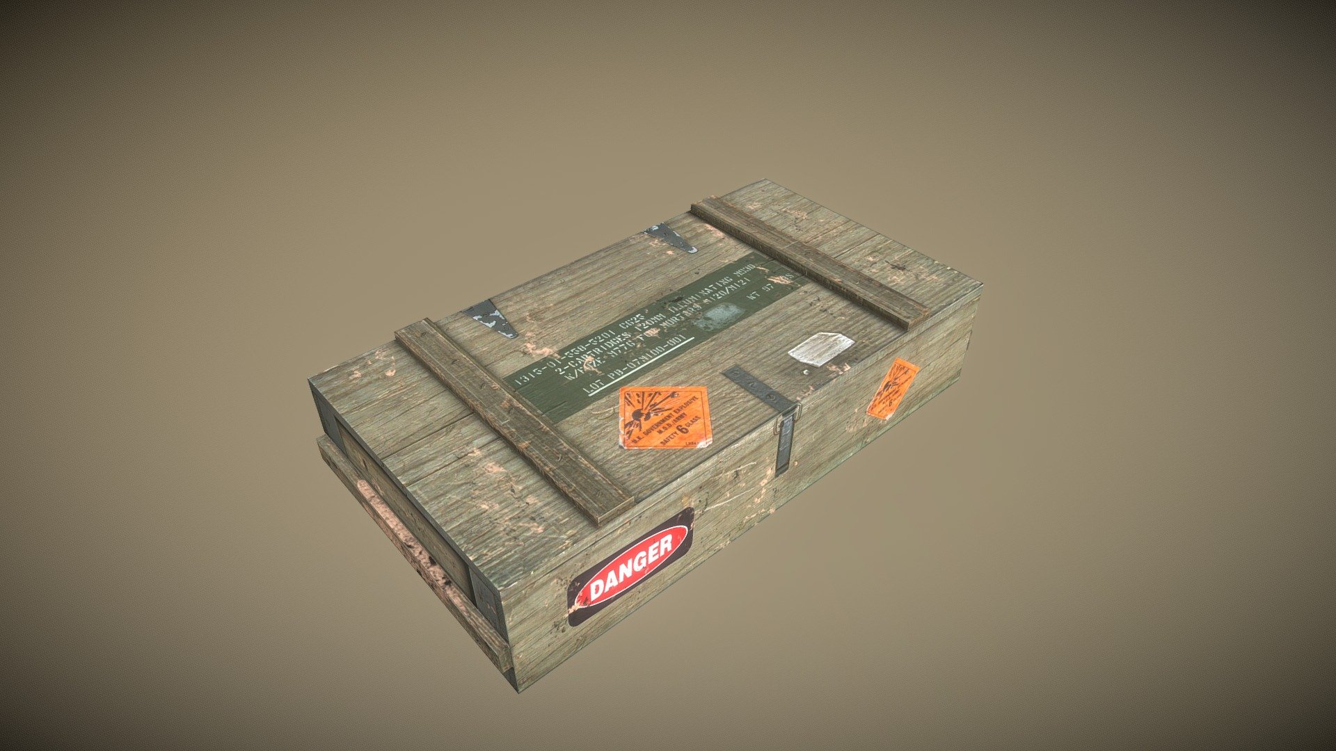 Ammo Box Game model - Buy Royalty Free 3D model by Dexsoft Games ...