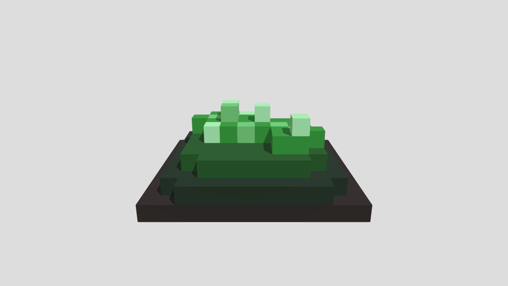 Shiny Moss - Voxel 32x32