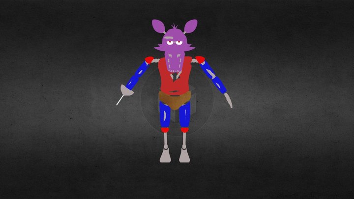 Foxy 3D Model