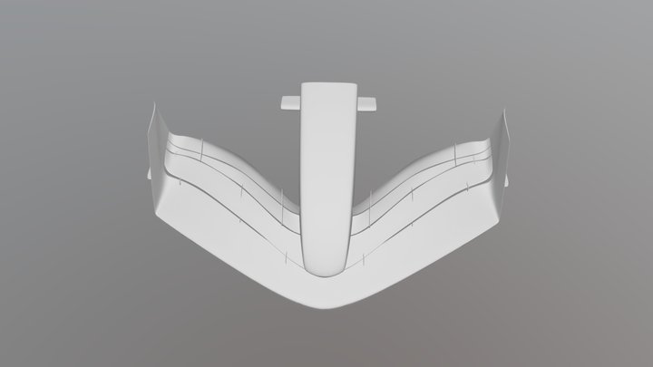 F1 2025 Front Wing 3D Model