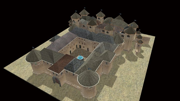 Castle VII – Free 3D Model STL