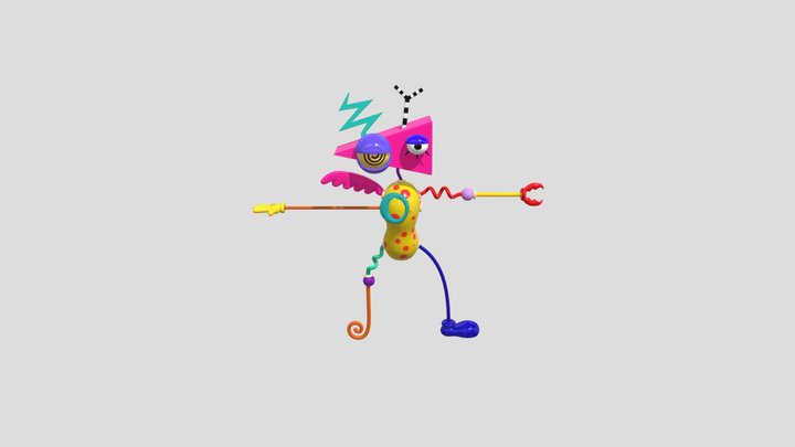 Zooble 3D Model