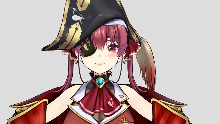 Houshou Marine 3D Model
