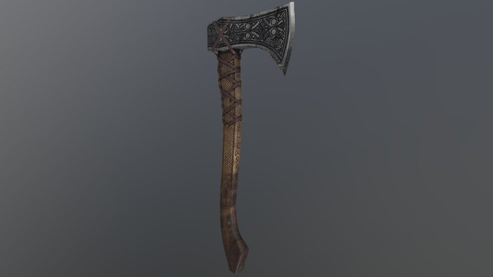 Viking-axe 3D Model