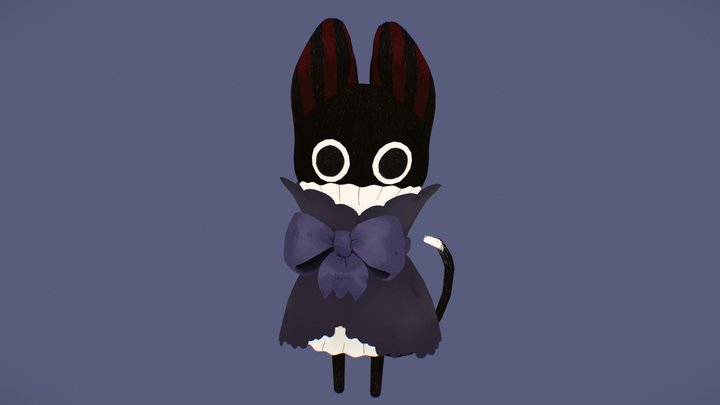 Spooky Cat 3D Model