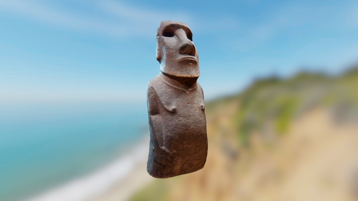 Hoa Hakananai'a [PhotoScan / Blender] – Free 3D Model STL