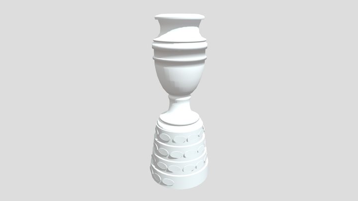 Copa America Trophy 3D Model
