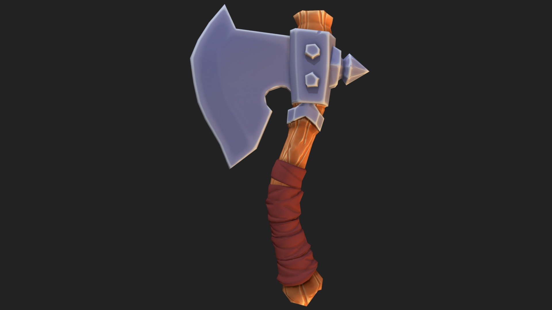 Warrior's Axe - Stylized GameReady