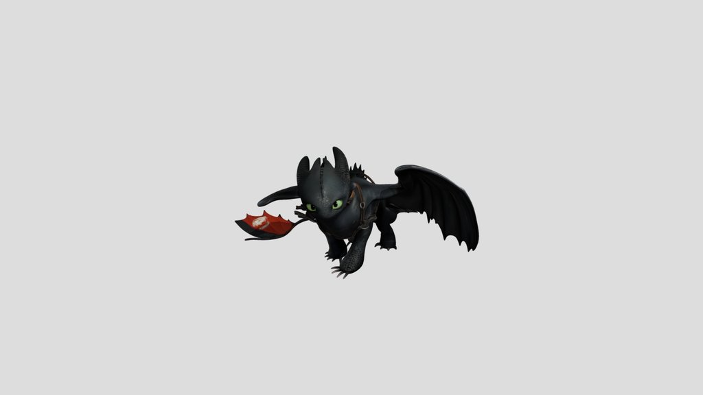 Toothless the Night Fury (dreamworks)