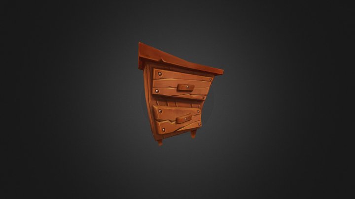 Dresser with an attitude 3D Model