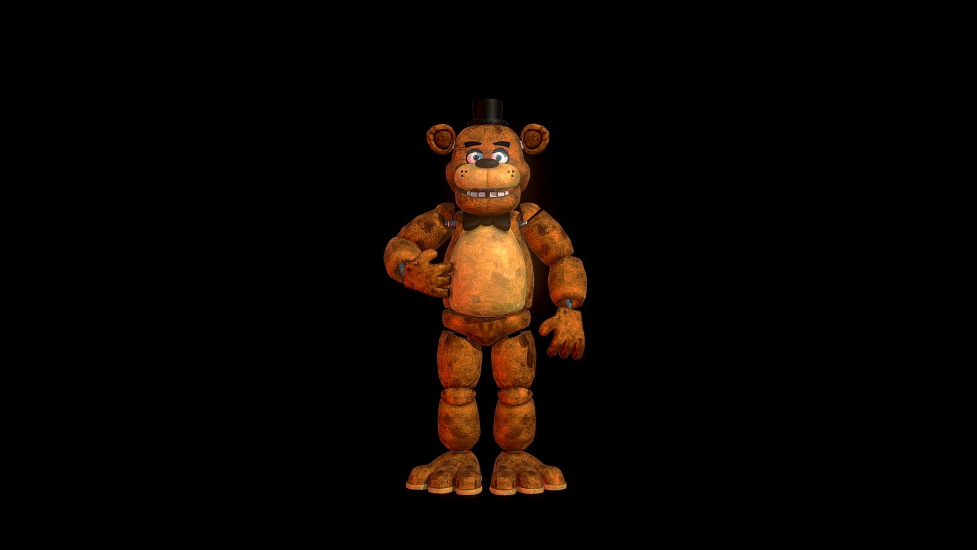 Freddy Fazbear - FNAF - Fan Art - 3D model by printedobsession on