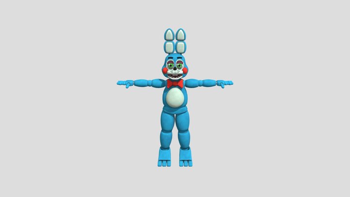 Toy Bonnie / FNaF AR: Special Delivery 3D Model