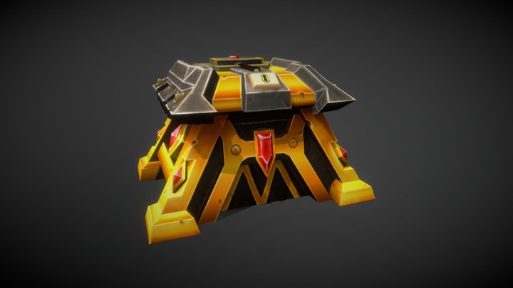 DAE - Warchest - Game Art Fundamentals 3D Model