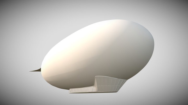 AirShip 3D Model