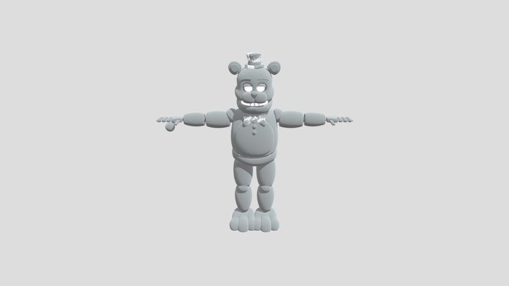 Fredbear 3D Model
